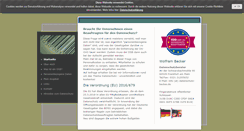 Desktop Screenshot of datenschutzbecker.de